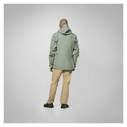 Giacca impermeabile Salewa Puez Gore-Tex 3L verde da uomo