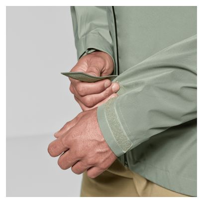 Giacca impermeabile Salewa Puez Gore-Tex 3L verde da uomo