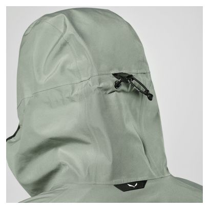 Giacca impermeabile Salewa Puez Gore-Tex 3L verde da uomo