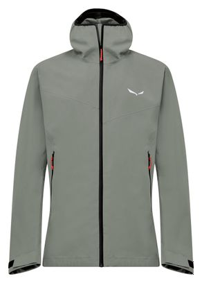 Giacca impermeabile Salewa Puez Gore-Tex 3L verde da uomo