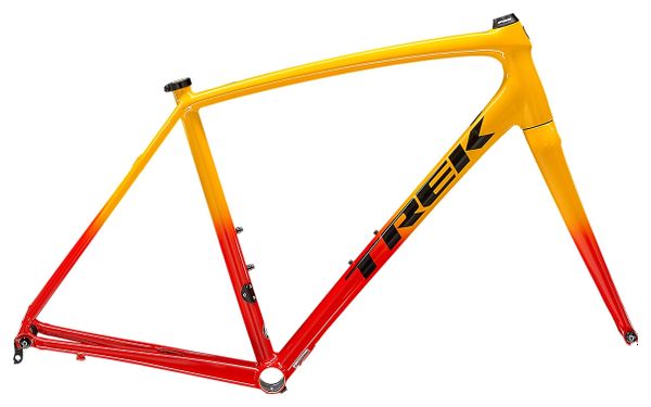 【タイムセール】TREK EMONDA AL4 フレームセット サイズ52 Trek Emonda ALR Radioactive Red to Marigold Fade Road Frame Kit