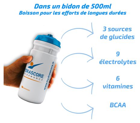 Hydrascore Isotone Drink N°9 - Neutraal - 1.2kg