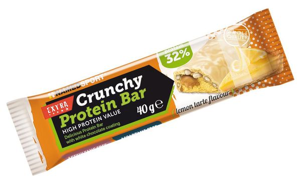 Bar Protein NamedSport Crunchy Protein Bar 40 g di crostata al limone