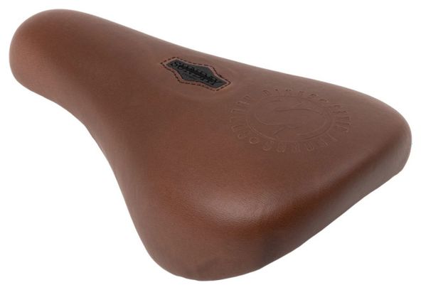 Selle BMX Pivotal Sunday Badge Perforé Marron
