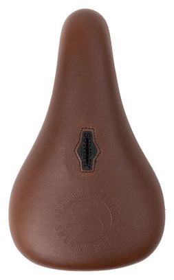 Selle BMX Pivotal Sunday Badge Perforé Marron