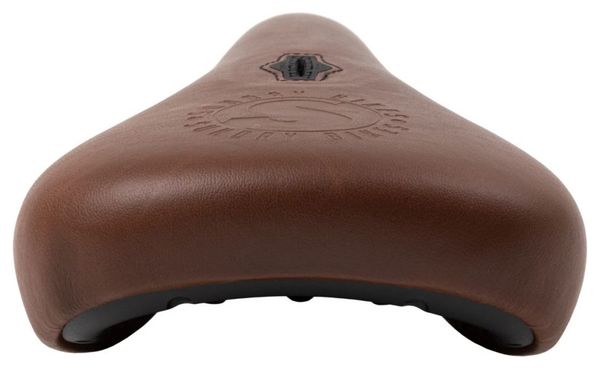 Selle BMX Pivotal Sunday Badge Perforé Marron