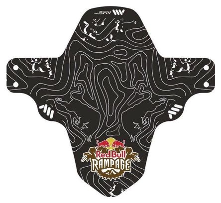 All Mountain Style AMS Red Bull Rampage Mudguard Negro / Blanco