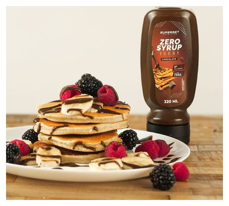 Yummy Zero Syrup (6x320ml) - Superset Nutrition - Chocolat - Sirops Zéro Calories