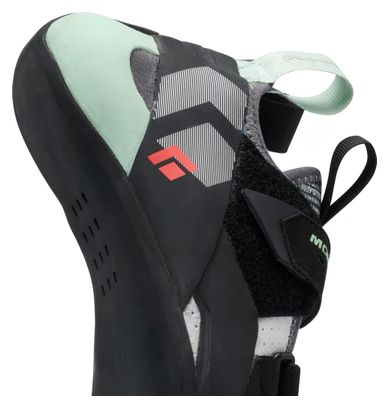 Zapatillas de escalada Black Diamond Momentum para mujer, verdes