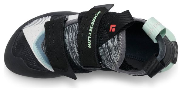 Zapatillas de escalada Black Diamond Momentum para mujer, verdes