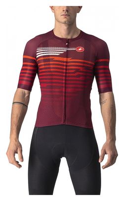 Maillot Manches Courtes Castelli Climber's 3.0 SL Rouge