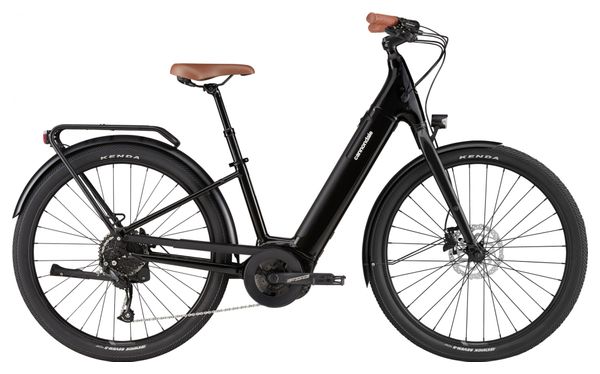 Cannondale Adventure Neo 3.1 EQ MicroSHIFT 9V 400 Wh 27.5" Bicicleta Eléctrica de Ciudad Negra 2022