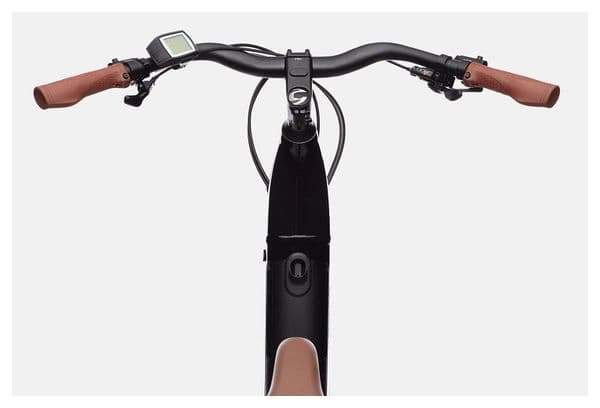 Cannondale Adventure Neo 3.1 EQ MicroSHIFT 9V 400 Wh 27.5" Bicicleta Eléctrica de Ciudad Negra 2022