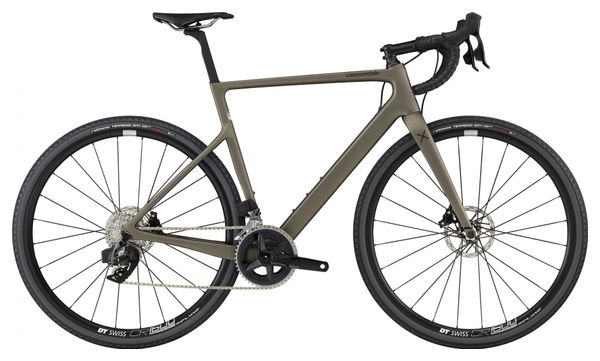 Gravel Bike Cannondale SuperSix Evo SE Sram Rival eTap AXS 12V 700 mm Gris Meteor