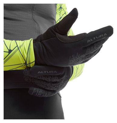 Altura Polartec Unisex Lange Handschoenen Zwart