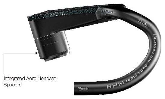 Cintre Deda Alanera DCR RHM Noir (Potence 120 mm)