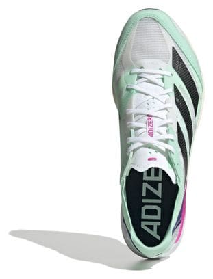 Zapatillas adidas running Adizero adios 7 Verde Blanco