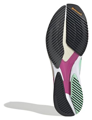 Chaussures de Running adidas running Adizero adios 7 Vert Blanc