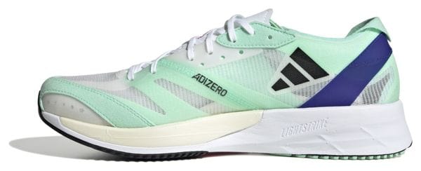Chaussures de Running adidas running Adizero adios 7 Vert Blanc