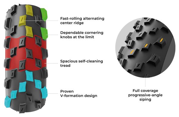 Vittoria Barzo XC Trail 29'' MTB Tire Tubeless Ready Foldable Anti-Puncture Belt Graphene 4Compound Formulation Brown Sidewall