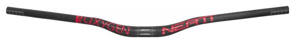 Neatt Carbon Oxygen 780 mm 31.8 mm Stuur Zwart / Rood
