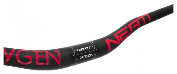Neatt Carbon Oxygen 780 mm mm Handlebar Black Red