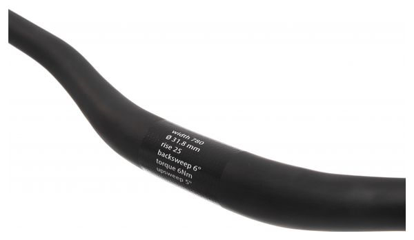 Neatt Carbon Oxygen 780 mm 31.8 mm Stuur Zwart / Rood