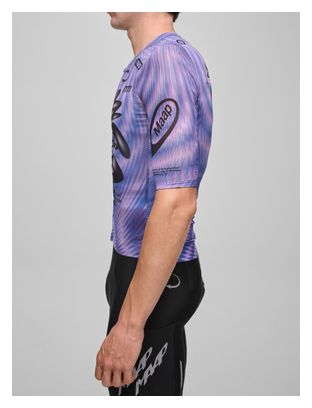 Maillot de manga corta Maap Spectrum Pro Air 3.0 morado para hombre