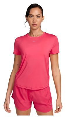 Maillot manches courtes Nike One Classic Rose Femme