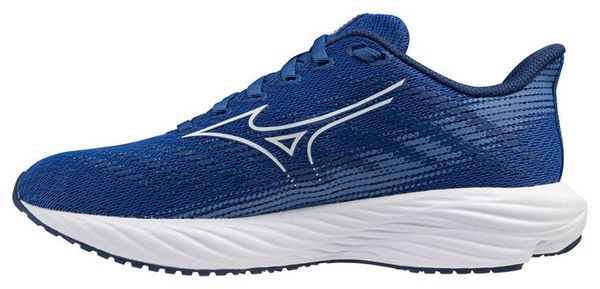 Chaussures Running Mizuno Enerzy Rider JR Bleu/Blanc Enfant