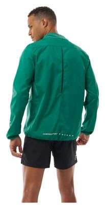 Veste Coupe-Vent Compressport Aura Vert Homme