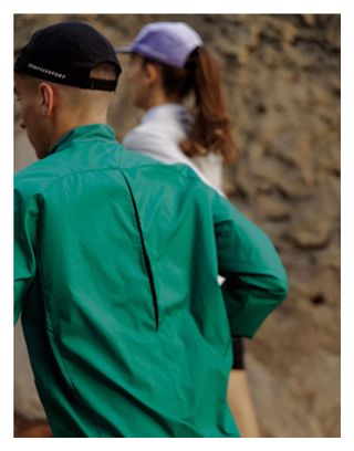 Veste Coupe-Vent Compressport Aura Vert Homme