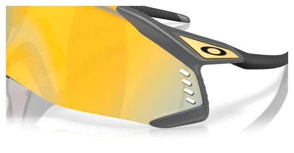 Occhiali Oakley Velo Kato - Matte Carbon / Prizm 24K / Ref: OO9501-0552