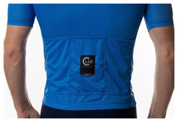 Maillot de Cyclisme Manches Courtes UNICA Bleu Ciel