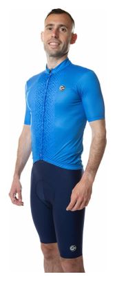 Maillot de Cyclisme Manches Courtes UNICA Bleu Ciel