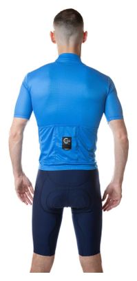 Maillot de Cyclisme Manches Courtes UNICA Bleu Ciel