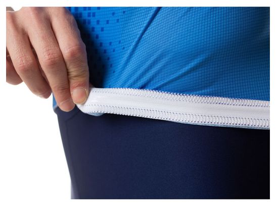 Maillot de Cyclisme Manches Courtes UNICA Bleu Ciel