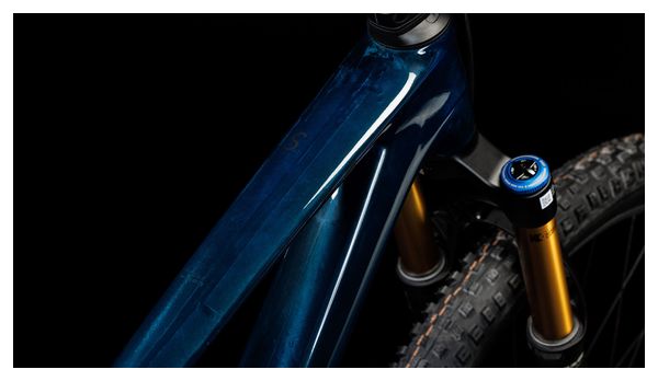 Cube Stereo One44 C:68X SLT MTB a sospensione completa Sram XX1 Eagle AXS 12S 29'' Liquid Blue