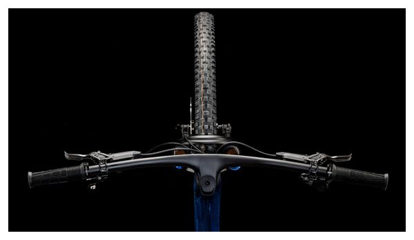 Cube Stereo One44 C:68X SLT MTB a sospensione completa Sram XX1 Eagle AXS 12S 29'' Liquid Blue