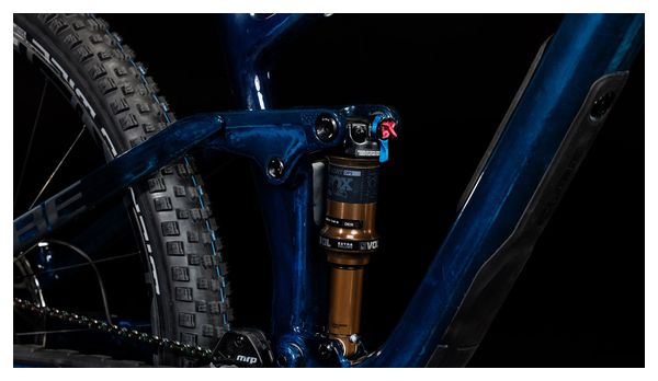 Cube Stereo One44 C:68X SLT MTB a sospensione completa Sram XX1 Eagle AXS 12S 29'' Liquid Blue
