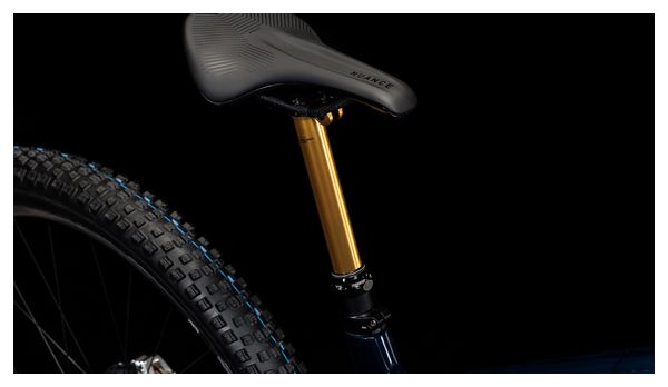 Cube Stereo One44 C:68X SLT MTB a sospensione completa Sram XX1 Eagle AXS 12S 29'' Liquid Blue