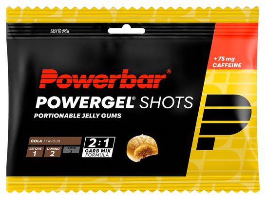Gommes énergétiques Powerbar Powergel Shots Cola - 60g