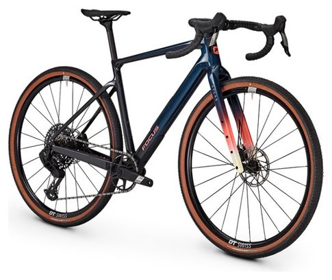 Vélo de Gravel Focus Atlas 8.8 Sram Apex / S1000 Eagle AXS 12V 700 mm Bleu Marine/Noir 2026