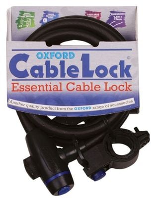 OXFORD - Antivol Câble Cablelock 1.8M X 12Mm