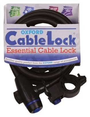 OXFORD - Antivol Câble Cablelock 1.8M X 12Mm