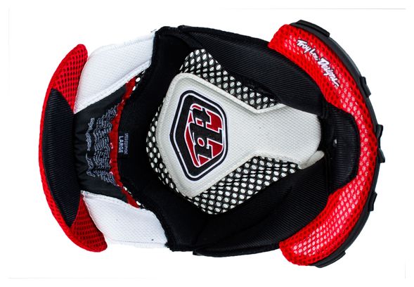 TROY LEE DESIGNS Casco Espuma HEADLINER D3 Rojo