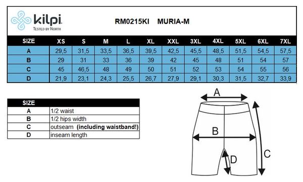 Cuissard vélo homme Kilpi MURIA-M