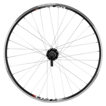 26 pouces roue arrière vélo XM119D moyeu Shimano Alfine noir