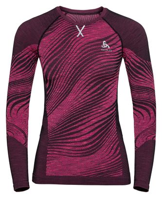 Odlo Blackcomb Eco Langarmtrikot Rosa Women
