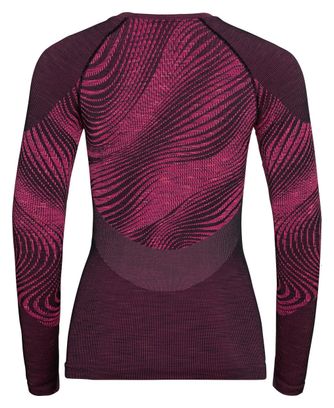 Odlo Blackcomb Eco Langarmtrikot Rosa Women